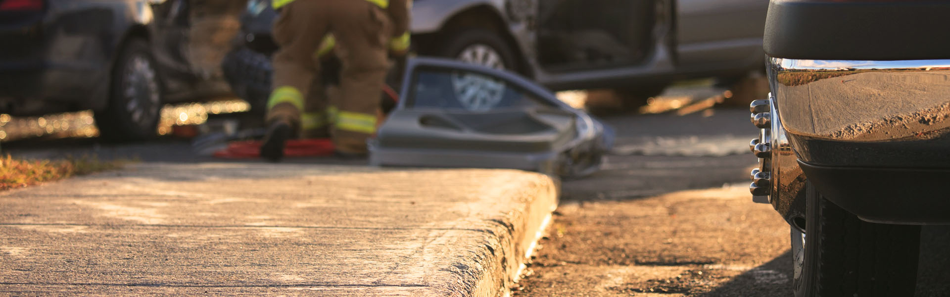 Un accidente de auto