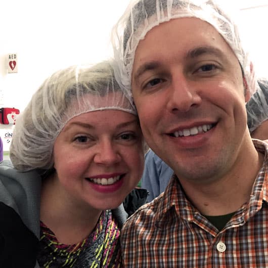 Attorney Steven Anglés at Rotary first harvest food bank