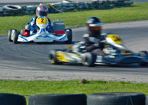 go kart racing on circuit admission of risk