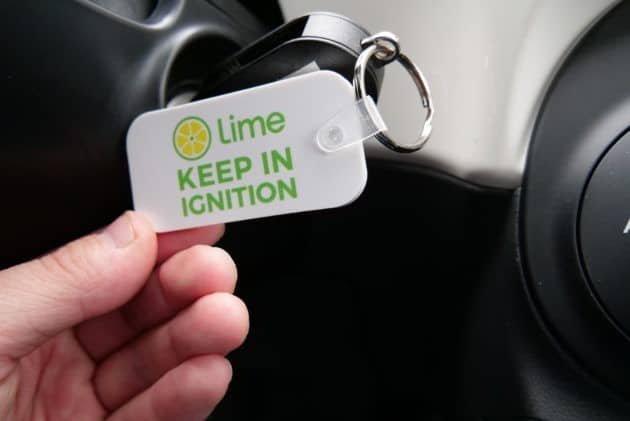 lime car-sharing